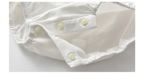 Short Sleeve Triangle Ha Clothes Baby Girl Climbing Clothes Summer Fart Clothes